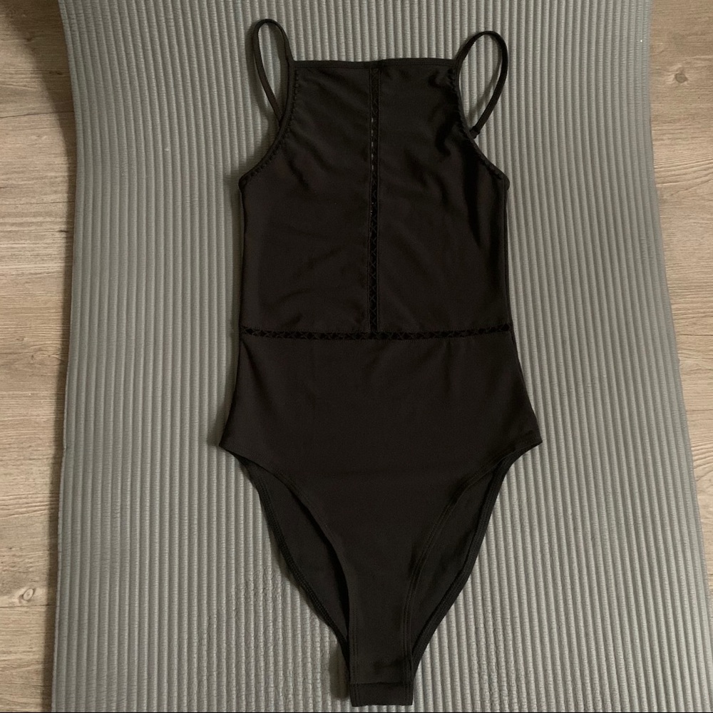 H&M Black Bodysuit Sz XS